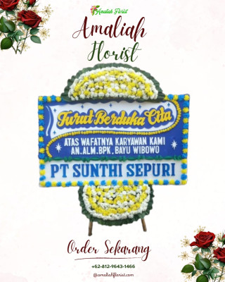 Papan Bunga Duka di Kosarek