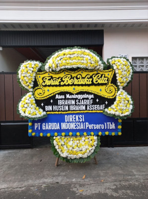 Papan Bunga Duka di Kosarek