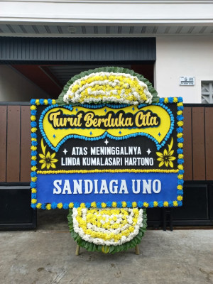 Papan Bunga Duka di Kosarek